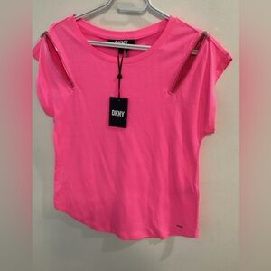 DKNY Cold Shoulder TShirt
